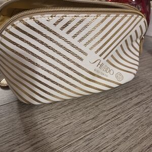 5 For 25 💥Shiseido Gold and White Women's Bag